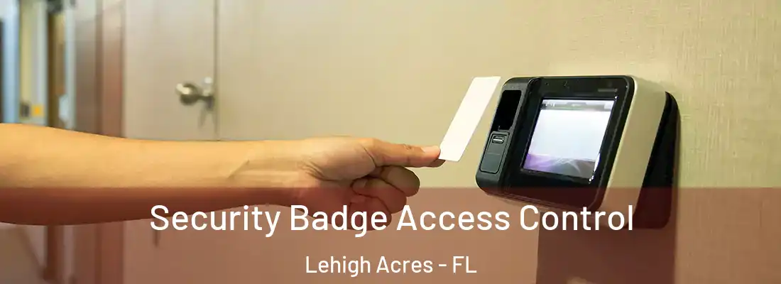  Security Badge Access Control Lehigh Acres - FL